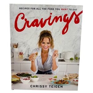 Cravings Recipes for All the Food You Want to Eat Chrissy Teigen Hardcover Book